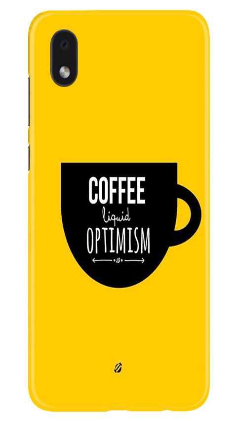 Coffee Optimism Mobile Back Case for Samsung Galaxy M01 Core (Design - 353) Coffee Optimism Mobile Back Case for Samsung Galaxy M01 Core (Design - 353)