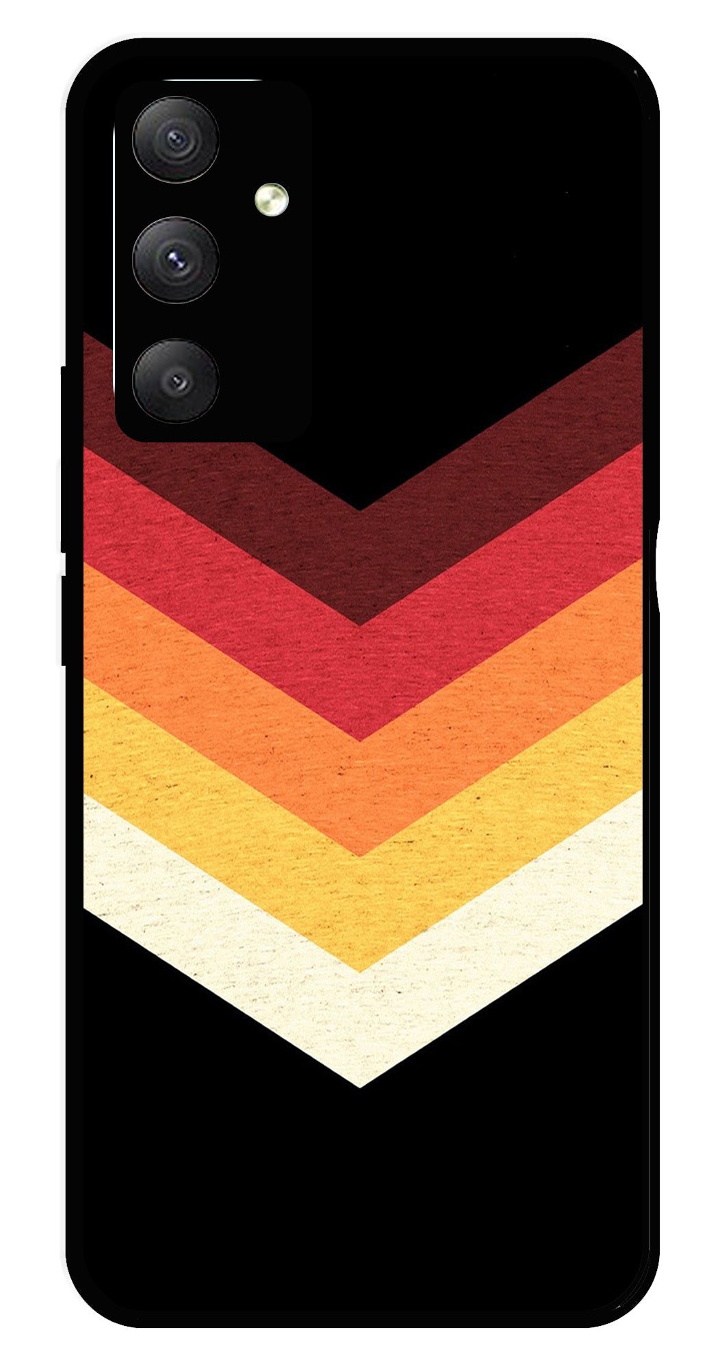 MultiColor Arrow Metal Mobile Case for Samsung Galaxy F13 4G MultiColor Arrow Metal Mobile Case for Samsung Galaxy F13 4G (Design No -04)