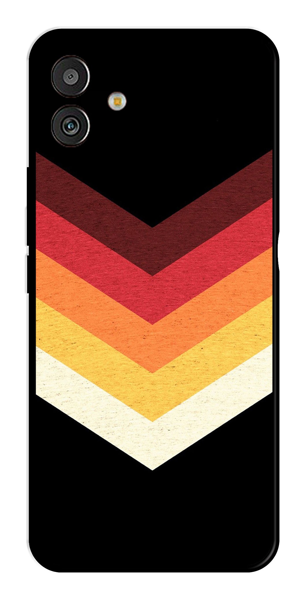 MultiColor Arrow Metal Mobile Case for Samsung Galaxy M13 5G MultiColor Arrow Metal Mobile Case for Samsung Galaxy M13 5G (Design No -04)