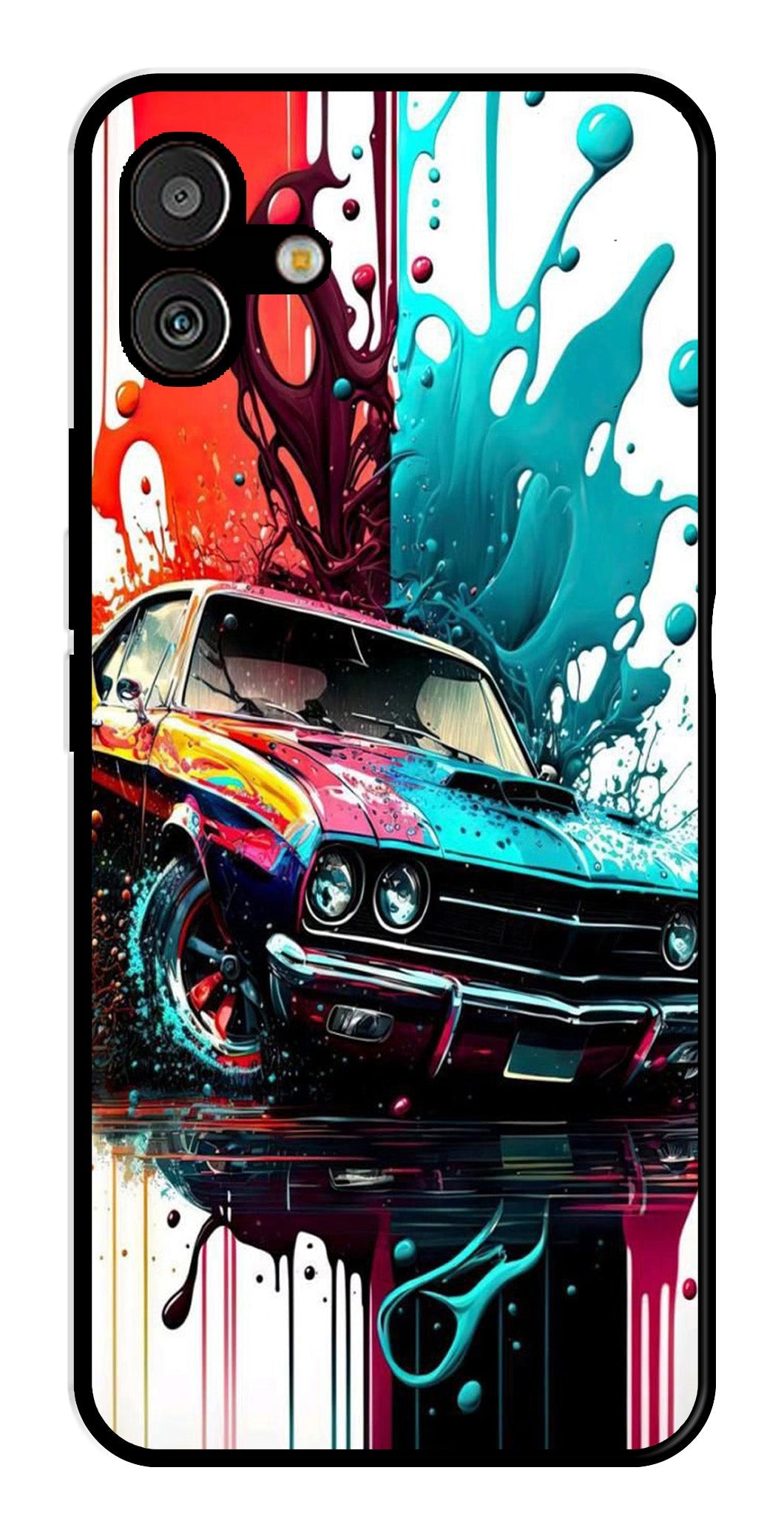 Vintage Car Metal Mobile Case for Samsung Galaxy M13 5G Vintage Car Metal Mobile Case for Samsung Galaxy M13 5G (Design No -29)