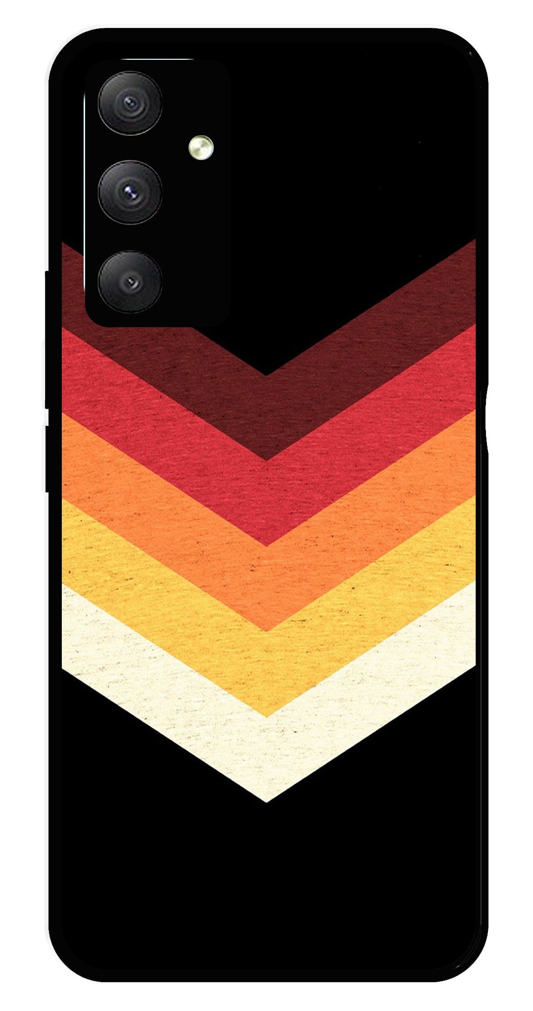 MultiColor Arrow Metal Mobile Case for Samsung Galaxy M14 5G MultiColor Arrow Metal Mobile Case for Samsung Galaxy M14 5G (Design No -04)