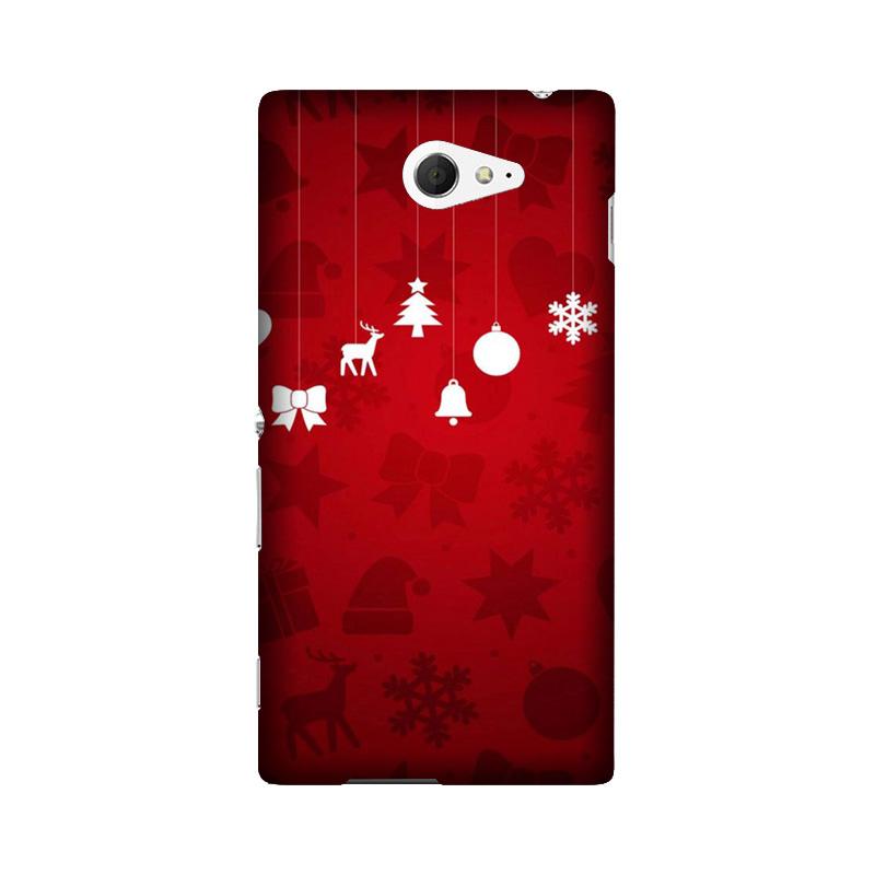 Christmas Case for Sony M2 Christmas Case for Sony M2