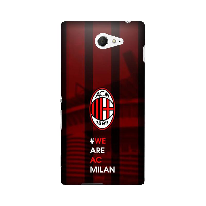 AC Milan Case for Sony M2 (Design - 155) AC Milan Case for Sony M2 (Design - 155)