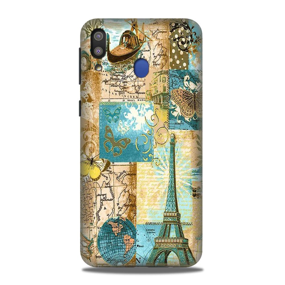 Travel Eiffel Tower Case for Samsung Galaxy M20 (Design No. 206) Travel Eiffel Tower Case for Samsung Galaxy M20 (Design No. 206)