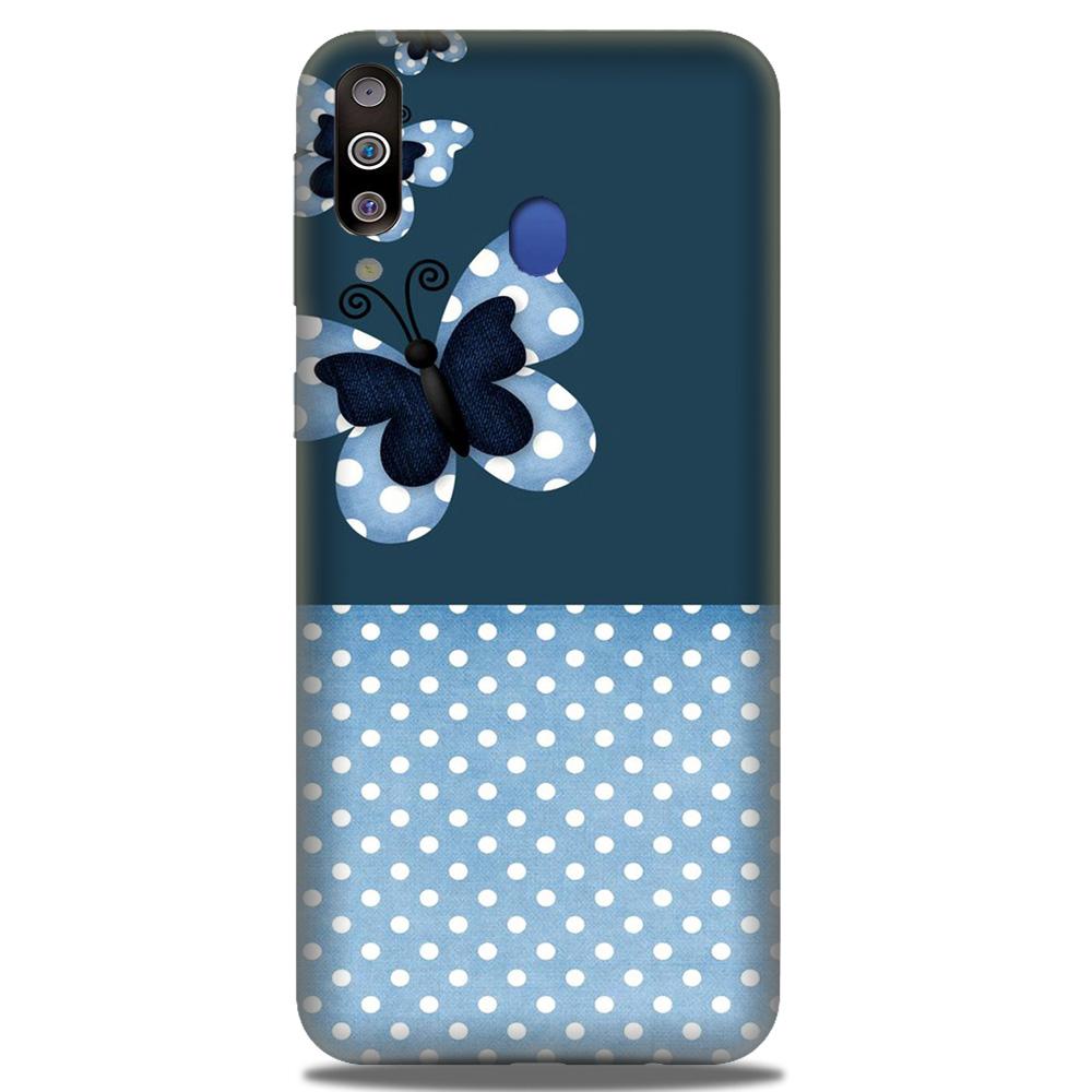 White dots Butterfly Case for Samsung Galaxy M40 White dots Butterfly Case for Samsung Galaxy M40