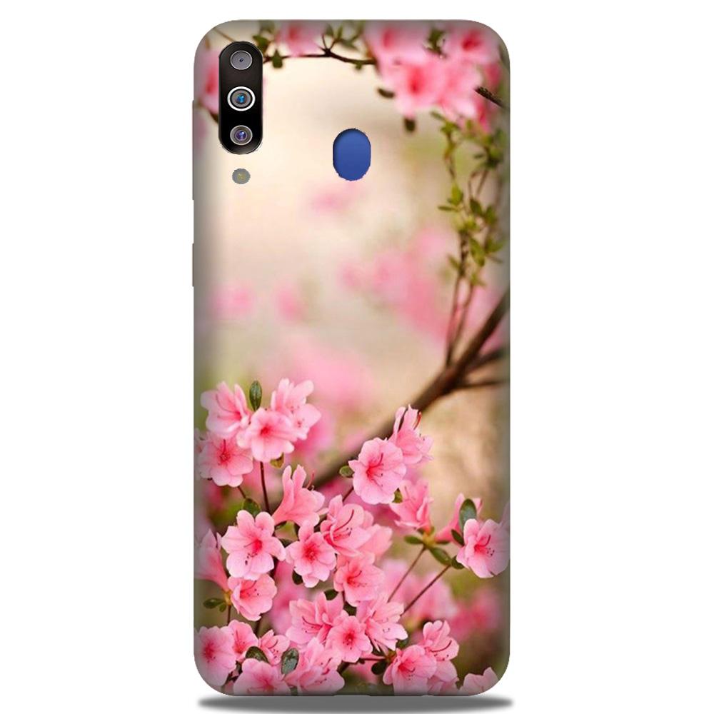 Pink flowers Case for Samsung Galaxy M30 Pink flowers Case for Samsung Galaxy M30