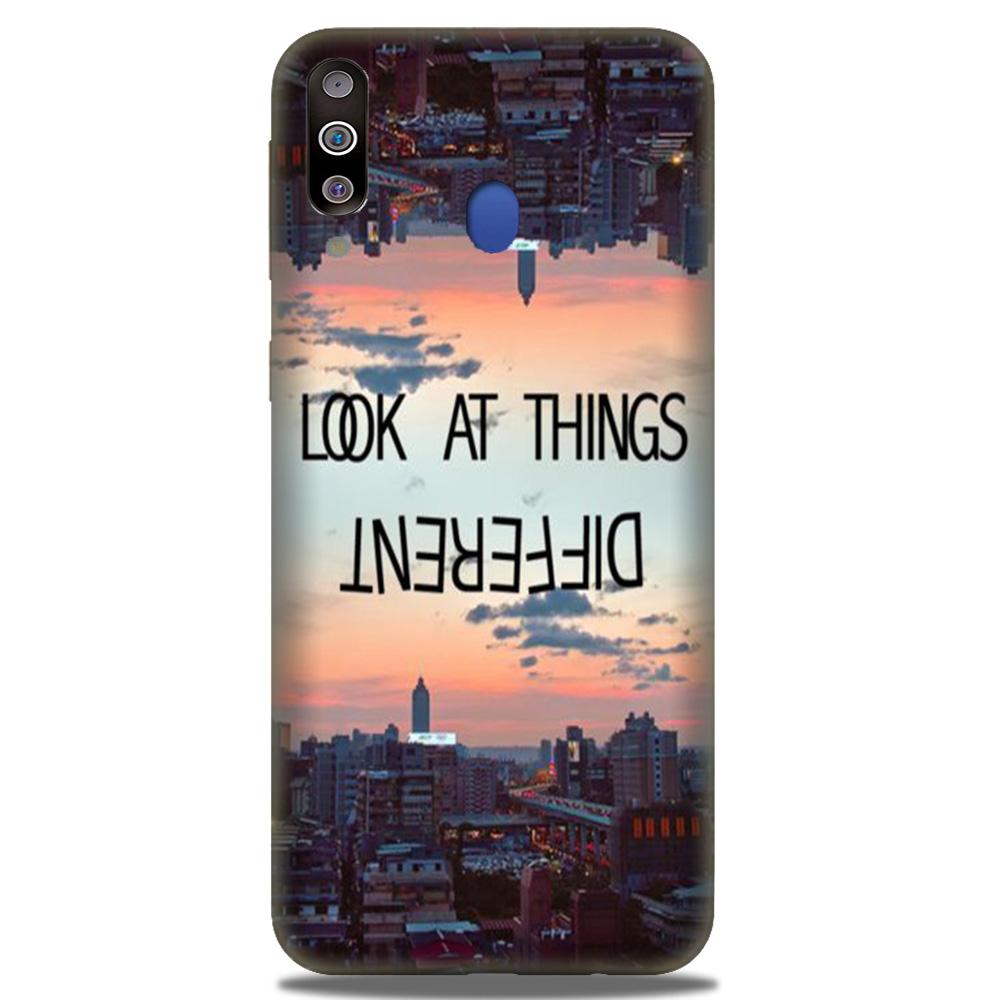 Look at things different Mobile Back Case for Samsung Galaxy A20s (Design - 99) Look at things different Case for Samsung Galaxy A20s