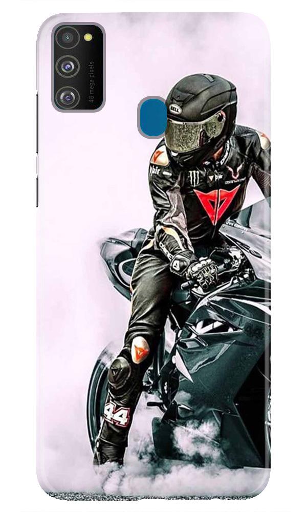 Biker Mobile Back Case for Samsung Galaxy M30s (Design - 383) Biker Mobile Back Case for Samsung Galaxy M30s (Design - 383)