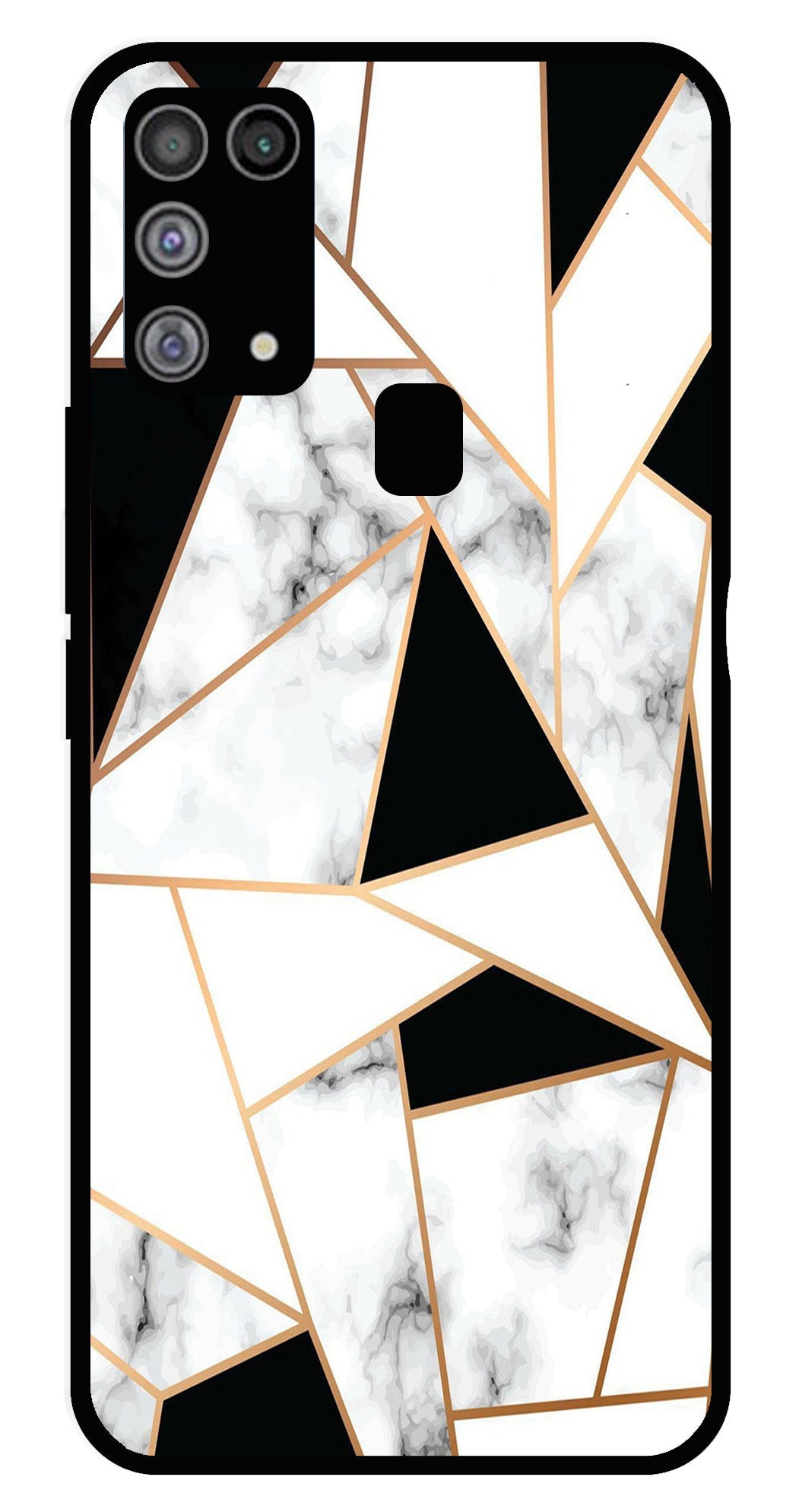 Marble Design2 Metal Mobile Case for Samsung Galaxy M31 Marble Design2 Metal Mobile Case for Samsung Galaxy M31 (Design No -08)
