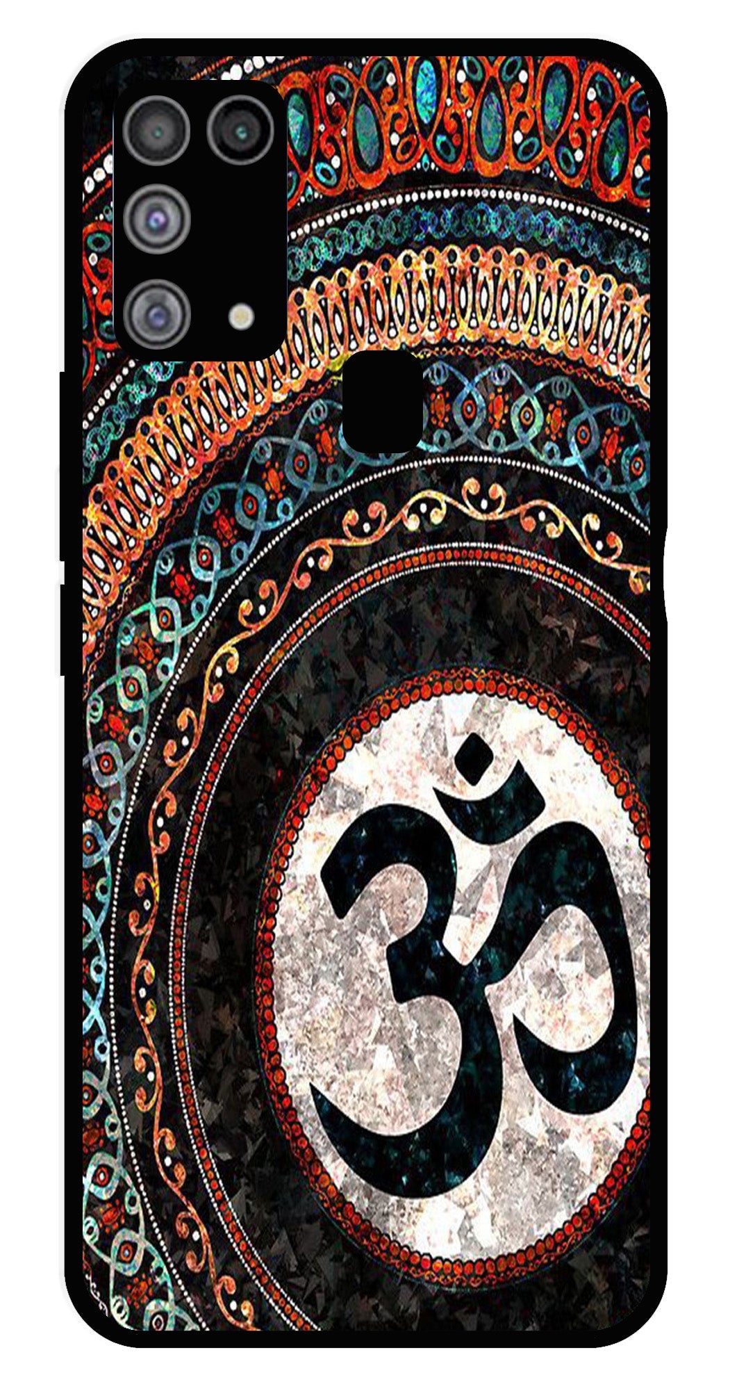 Oum Design Metal Mobile Case for Samsung Galaxy M31 Oum Design Metal Mobile Case for Samsung Galaxy M31 (Design No -15)