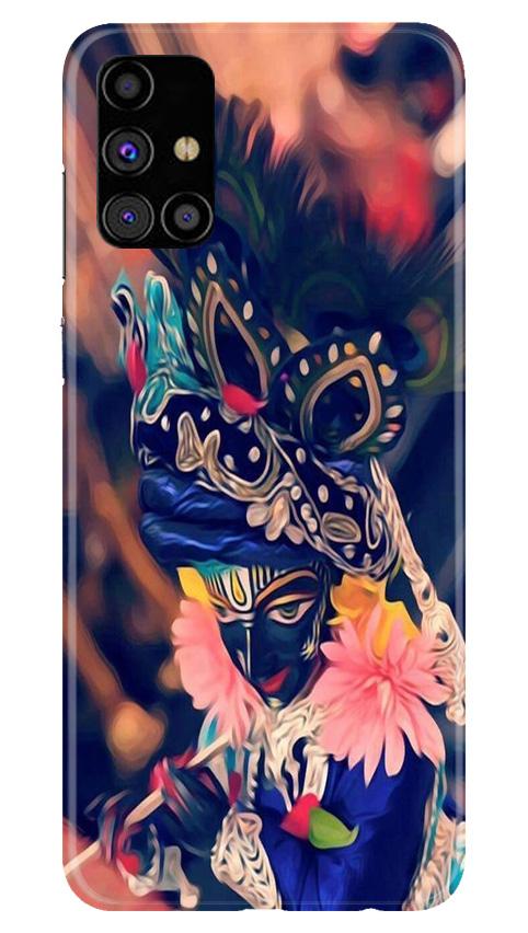 Lord Krishna Mobile Back Case for Samsung Galaxy M51 (Design - 16) Lord Krishna Case for Samsung Galaxy M51
