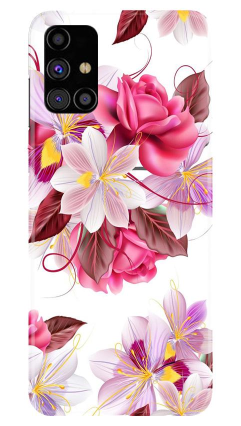 Beautiful flowers Mobile Back Case for Samsung Galaxy M31s (Design - 23) Beautiful flowers Case for Samsung Galaxy M31s