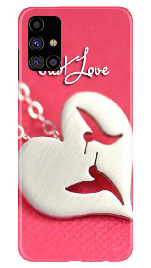 Just love Mobile Back Case for Samsung Galaxy M51 (Design - 88) Just love Case for Samsung Galaxy M51