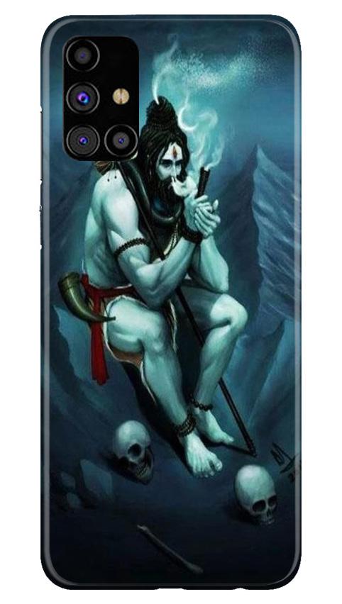 Lord Shiva Mahakal2 Mobile Back Case for Samsung Galaxy M31s (Design - 98) Lord Shiva Mahakal2 Case for Samsung Galaxy M31s