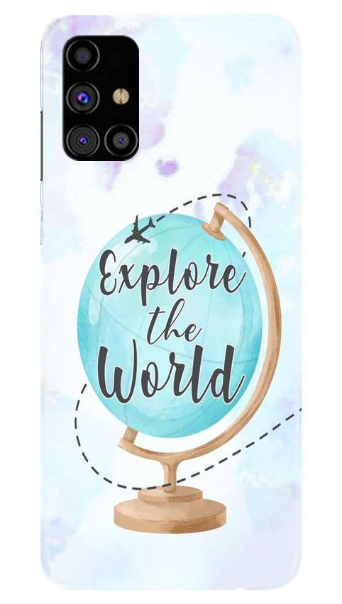 Explore the World Mobile Back Case for Samsung Galaxy M31s (Design - 207) Explore the World Case for Samsung Galaxy M31s (Design No. 207)