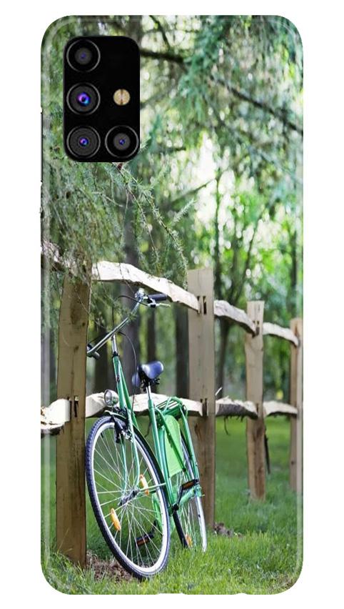Bicycle Mobile Back Case for Samsung Galaxy M51 (Design - 208) Bicycle Case for Samsung Galaxy M51 (Design No. 208)
