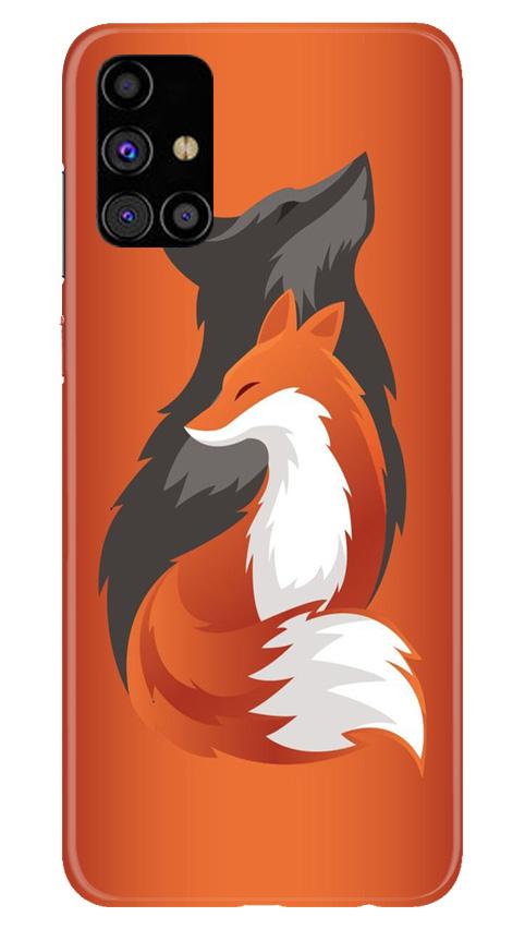 Wolf Mobile Back Case for Samsung Galaxy M51 (Design - 224) Wolf Case for Samsung Galaxy M51 (Design No. 224)