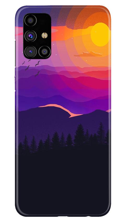 Sun Set Mobile Back Case for Samsung Galaxy M31s (Design - 279) Sun Set Case for Samsung Galaxy M31s (Design No. 279)