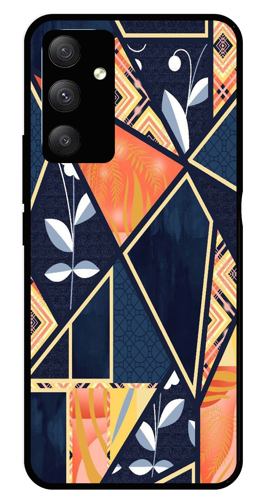 Marble Design Metal Mobile Case for Samsung Galaxy A54 Marble Design Metal Mobile Case for Samsung Galaxy A54 (Design No -07)