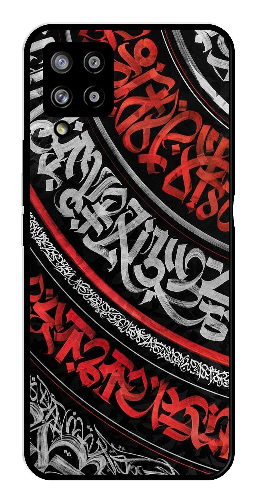 Qalander Art Metal Mobile Case for Samsung Galaxy M42 5G (Design No -49)