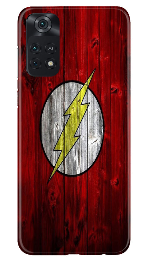 Flash Superhero Mobile Back Case for Poco M4 Pro 4G (Design - 116) Flash Superhero Case for Poco M4 Pro 4G (Design - 116)