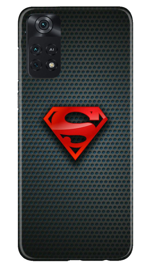 Superman Mobile Back Case for Poco M4 Pro 4G (Design - 216) Superman Case for Poco M4 Pro 4G (Design No. 216)