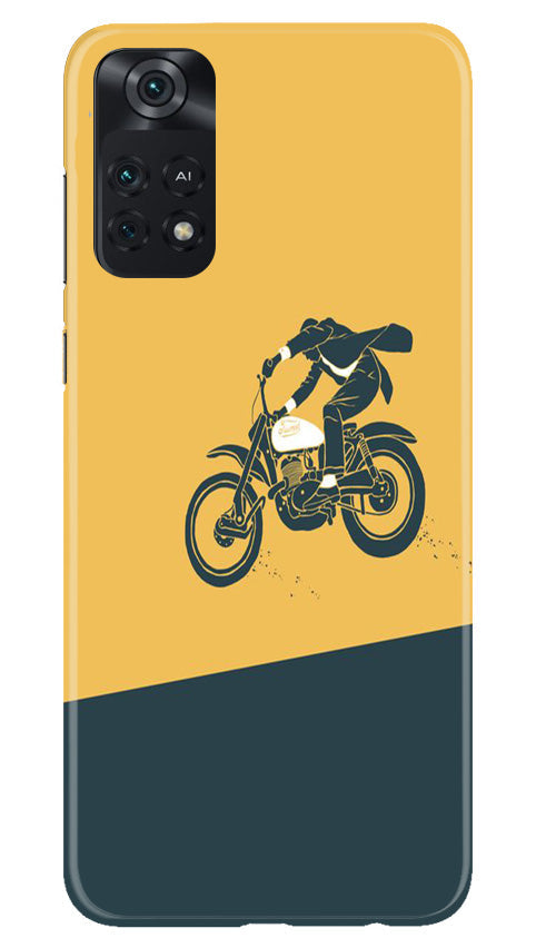 Bike Lovers Mobile Back Case for Poco M4 Pro 4G (Design - 225) Bike Lovers Case for Poco M4 Pro 4G (Design No. 225)