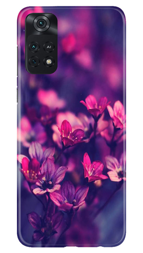 flowers Mobile Back Case for Poco M4 Pro 4G (Design - 25) flowers Case for Poco M4 Pro 4G