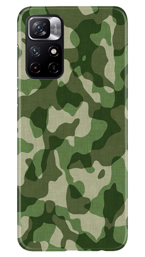 Army Camouflage Mobile Back Case for Poco M4 Pro 5G (Design - 106) Army Camouflage Case for Poco M4 Pro 5G (Design - 106)