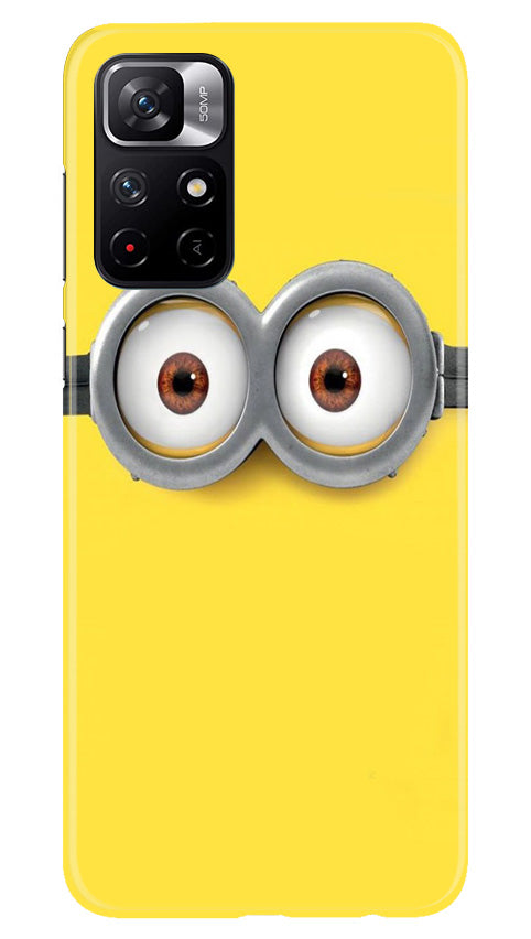 Minions Mobile Back Case for Poco M4 Pro 5G (Design - 128) Minions Case for Poco M4 Pro 5G (Design - 128)