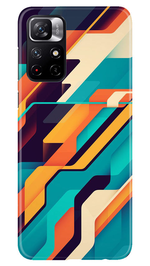 Modern Art Mobile Back Case for Poco M4 Pro 5G (Design - 201) Modern Art Case for Poco M4 Pro 5G (Design No. 201)