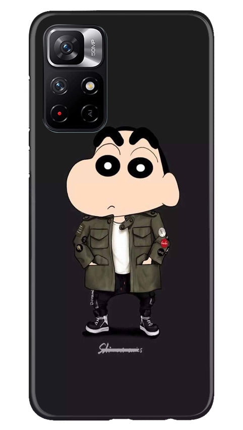 Shin Chan Mobile Back Case for Poco M4 Pro 5G (Design - 349) Shin Chan Mobile Back Case for Poco M4 Pro 5G (Design - 349)