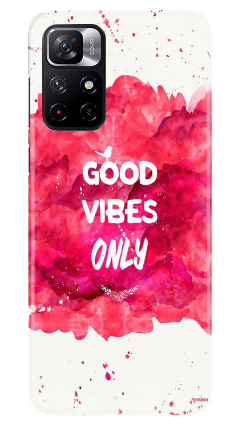Good Vibes Only Mobile Back Case for Poco M4 Pro 5G (Design - 351) Good Vibes Only Mobile Back Case for Poco M4 Pro 5G (Design - 351)