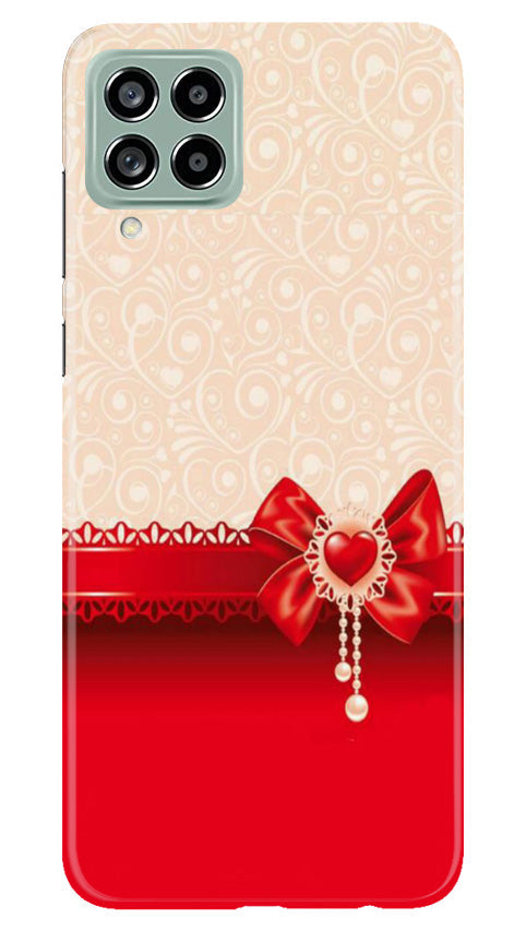 Gift Wrap3 Mobile Back Case for Samsung Galaxy M53 5G (Design - 36) Gift Wrap3 Case for Samsung Galaxy M53 5G