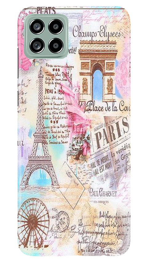 Paris Eiftel Tower Mobile Back Case for Samsung Galaxy M53 5G (Design - 54) Paris Eiftel Tower Case for Samsung Galaxy M53 5G