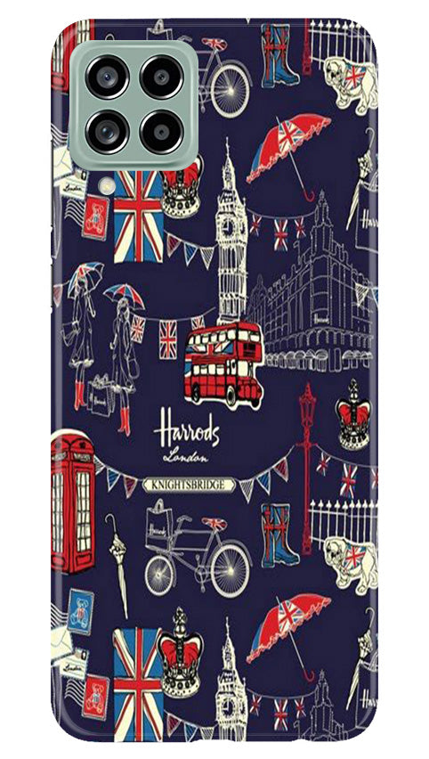 Love London Mobile Back Case for Samsung Galaxy M53 5G (Design - 75) Love London Case for Samsung Galaxy M53 5G