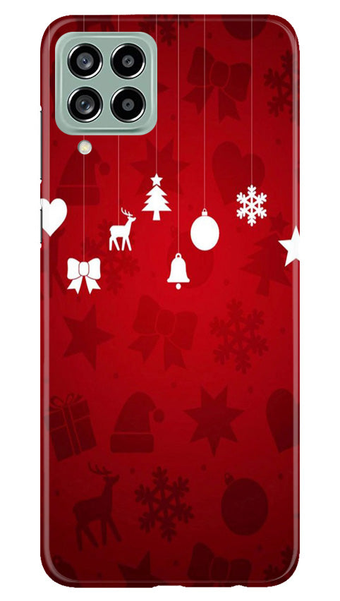 Christmas Mobile Back Case for Samsung Galaxy M53 5G (Design - 78) Christmas Case for Samsung Galaxy M53 5G