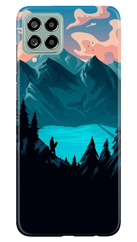 Mountains Mobile Back Case for Samsung Galaxy M53 5G (Design - 155) Mountains Case for Samsung Galaxy M53 5G (Design - 155)
