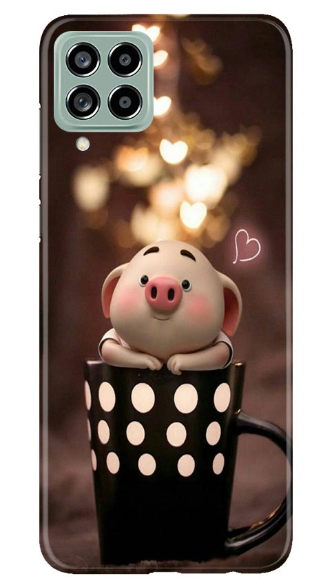 Cute Bunny Mobile Back Case for Samsung Galaxy M53 5G (Design - 182) Cute Bunny Case for Samsung Galaxy M53 5G (Design No. 182)