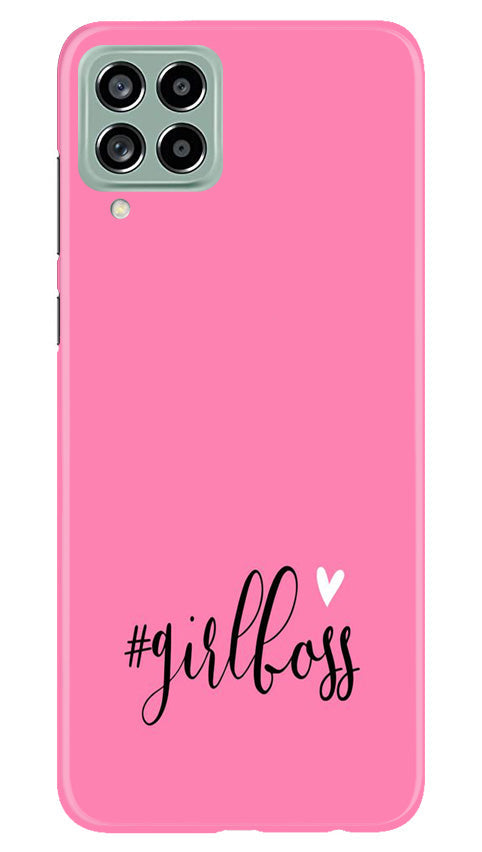 Girl Boss Pink Mobile Back Case for Samsung Galaxy M53 5G (Design - 238) Girl Boss Pink Case for Samsung Galaxy M53 5G (Design No. 238)