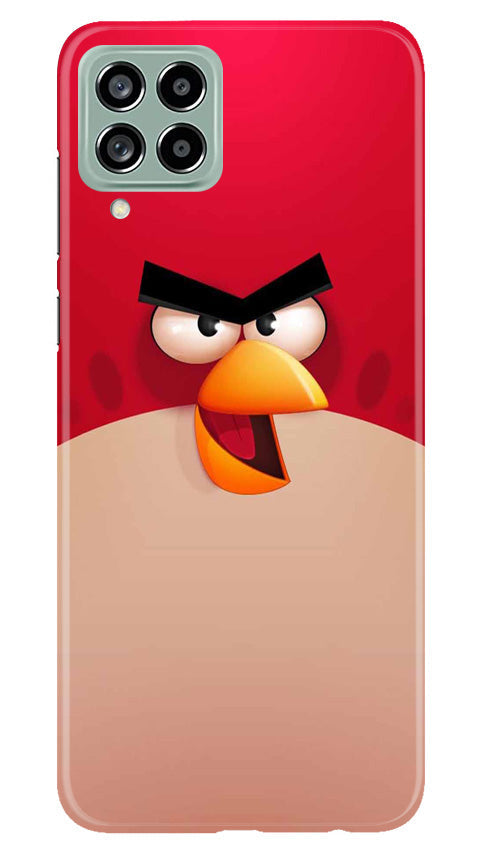 Angry Bird Red Mobile Back Case for Samsung Galaxy M53 5G (Design - 287) Angry Bird Red Mobile Back Case for Samsung Galaxy M53 5G (Design - 287)