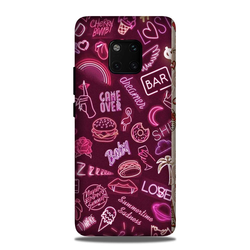 Party Theme Mobile Back Case for Huawei Mate 20 Pro (Design - 392) Party Theme Mobile Back Case for Huawei Mate 20 Pro (Design - 392)