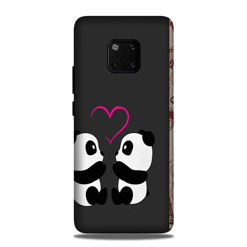 Panda Love Mobile Back Case for Huawei Mate 20 Pro (Design - 398) Panda Love Mobile Back Case for Huawei Mate 20 Pro (Design - 398)