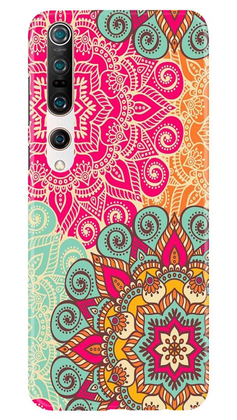 Rangoli art Mobile Back Case for Xiaomi Mi 10 (Design - 6) Rangoli art Case for Xiaomi Mi 10