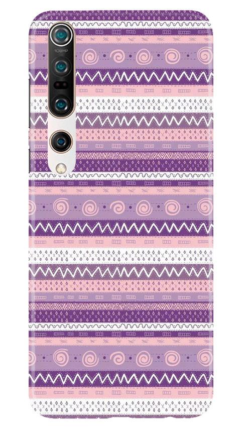 Zigzag line pattern3 Mobile Back Case for Xiaomi Mi 10 (Design - 11) Zigzag line pattern3 Case for Xiaomi Mi 10