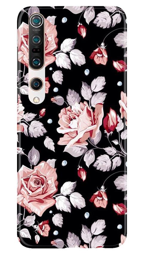 Pink rose Mobile Back Case for Xiaomi Mi 10 (Design - 12) Pink rose Case for Xiaomi Mi 10
