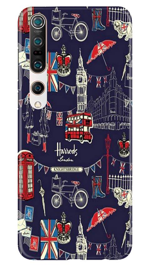 Love London Mobile Back Case for Xiaomi Mi 10 (Design - 75) Love London Case for Xiaomi Mi 10