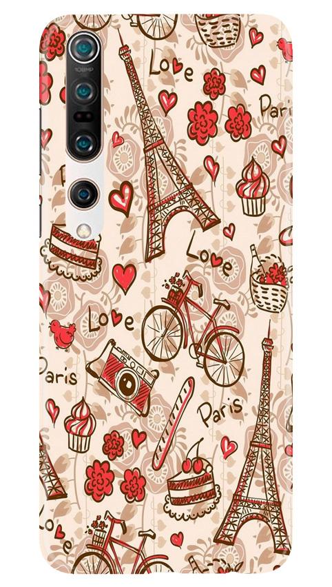 Love Paris Mobile Back Case for Xiaomi Mi 10 (Design - 103) Love Paris Case for Xiaomi Mi 10 (Design - 103)