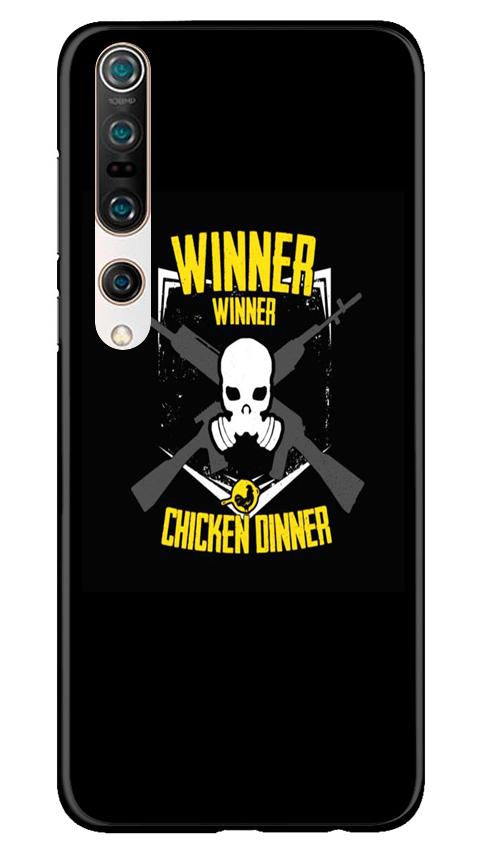 Winner Winner Chicken Dinner Mobile Back Case for Xiaomi Mi 10 (Design - 178) Winner Winner Chicken Dinner Case for Xiaomi Mi 10 (Design - 178)
