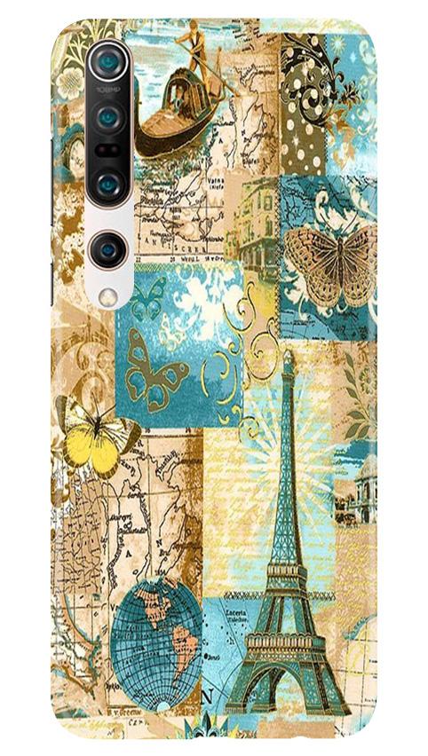 Travel Eiffel Tower Mobile Back Case for Xiaomi Mi 10 (Design - 206) Travel Eiffel Tower Case for Xiaomi Mi 10 (Design No. 206)